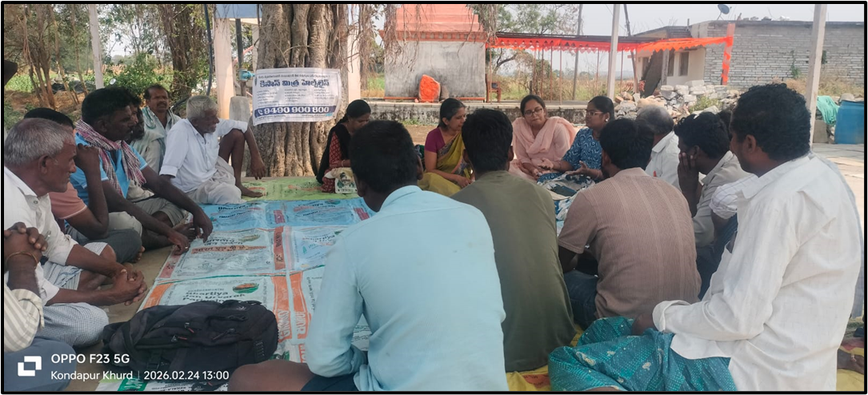 జొన్న కొనుగోలు కేంద్రాల ఏర్పాటు కోసం కిసాన్ మిత్ర ప్రయత్నాలు  - Cover Image